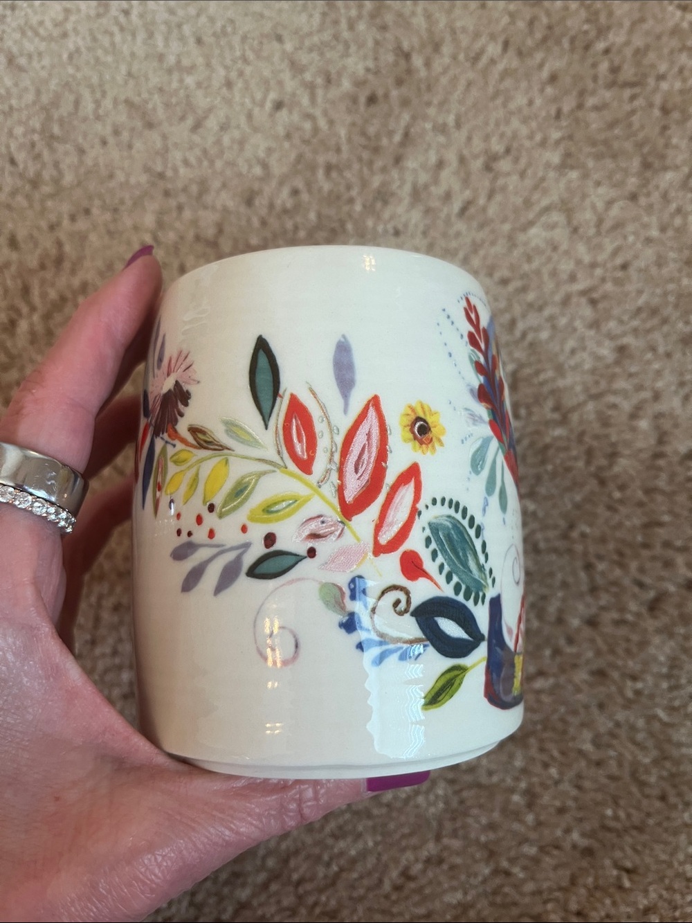 Anthropologie Starla Halfmann “S” Mug - Picture 3 of 5